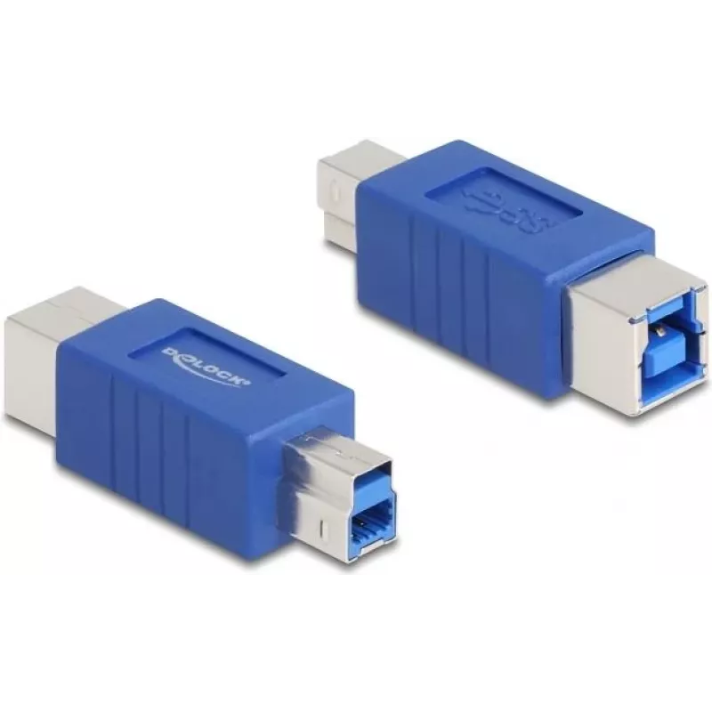 DeLOCK 67229 kabelio jungčių adapteris USB Type-B mėlynas