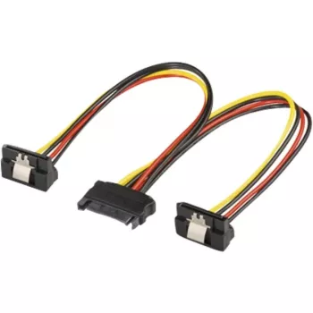 15 kontaktų SATA Y maitinimo laidas 20 cm