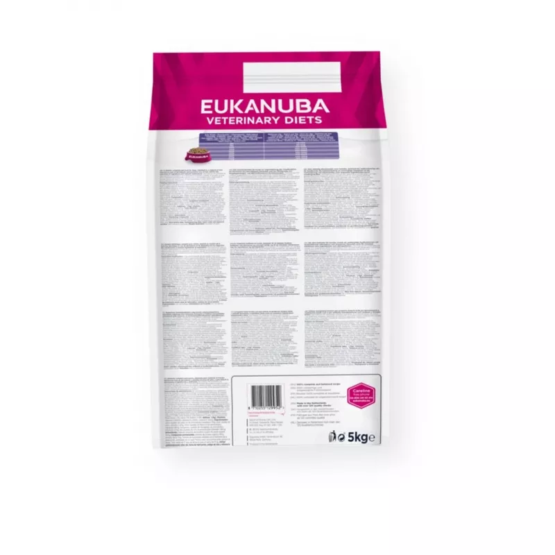 Sausas šunų maistas EUKANUBA Dermatosis FP Adult Fish & Potato 5 kg — be grūdų, 22 % baltymų, 15 % riebalų