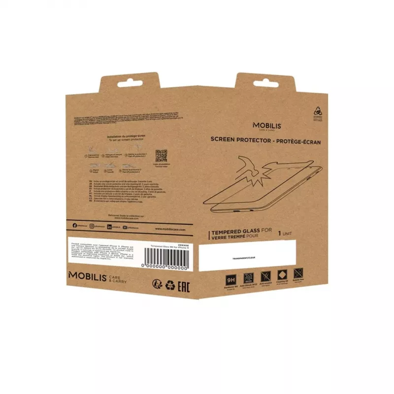 Skaidri ekrano apsauginė plėvelė Mobilis 017011, skirta Microsoft Surface Go 3/Go 2/Go