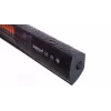 Infraraudonųjų spindulių šildytuvas SUNRED RD-DARK-25, 2500 W, montuojamas ant sienos, IP55, juodas