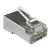 RJ45 STP Cat.5e tiesioginis kištukas Alantec WT116 pakuotė 100 vnt., ekranuota jungtis 8P8C kabeliams