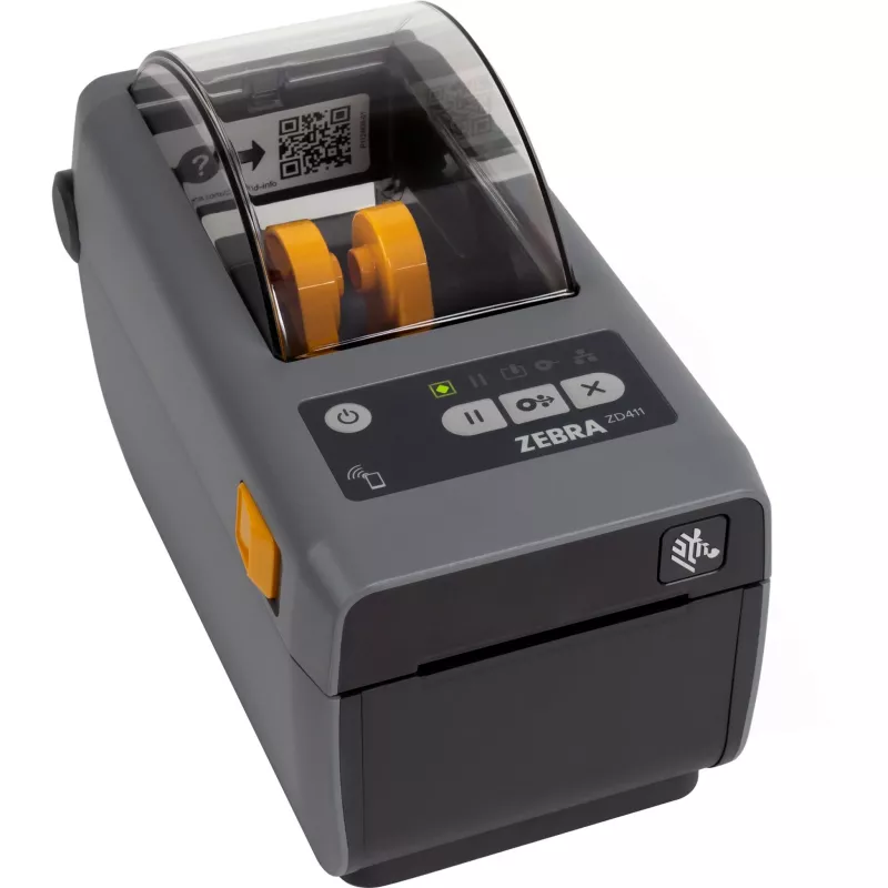 Zebra ZD411 etikečių spausdintuvas Tiesioginis terminis 203 x 203 DPI 152 mm/sek. Laidinis ir belaidis Ethernet LAN Bluetooth