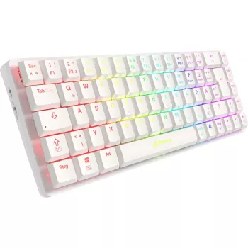 Sharkoon PureWriter W65 klaviatūra žaidimams RF belaidė QWERTZ vokiška juoda