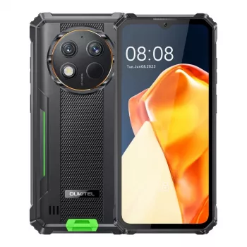 Oukitel WP28E 4/64 10600mAh DS išmanusis telefonas. Žalias be įkroviklio