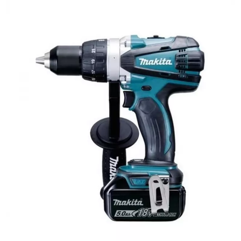 Makita DDF458RTJ gręžtuvas 2.3 kg Juodas, Mėlynas