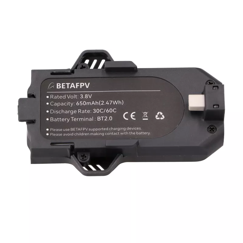 Aquila16 drono baterijų rinkinys BetaFPV Aquila16 65C 650mAh 2 vnt., 3,8 V, 650 mAh