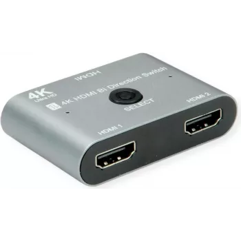 VALUE dvikryptis HDMI jungiklis 2 krypčių 1 2 ir 2 1 (14.99.3588)