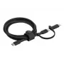 USB laidas Belkin BoostCharge Pro 1,5 m USB C USB C / Lightning, juodas