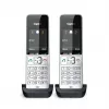 Gigaset COMFORT 500HX duo Analoginis/DECT telefonas su skambučio numerio atpažinimu, juodas, sidabrinis