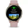Garmin Venu 3S 3,05 cm (1,2) AMOLED 41 mm Skaitmeninis 390 x 390 pikselių Liečiamas ekranas Auksinė, Rožinė Wi-Fi GPS (palydovas)