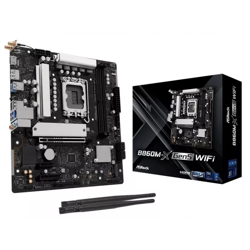 ASRock B860M-X GEN5 WIFI pagrindinė plokštė