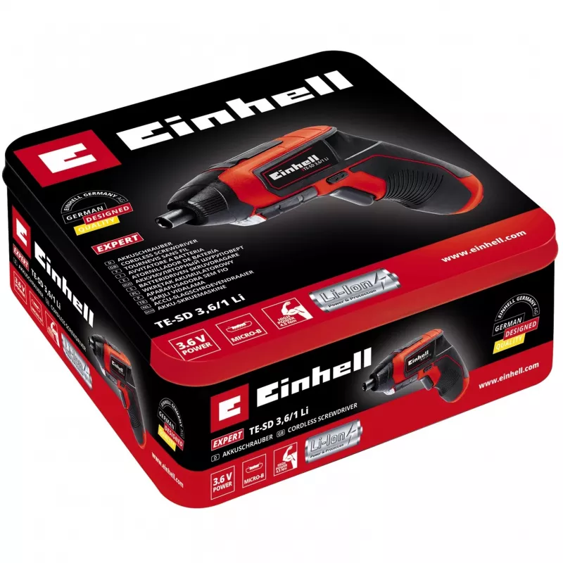 Einhell 4513501 Belaidis grąžtas, juodas