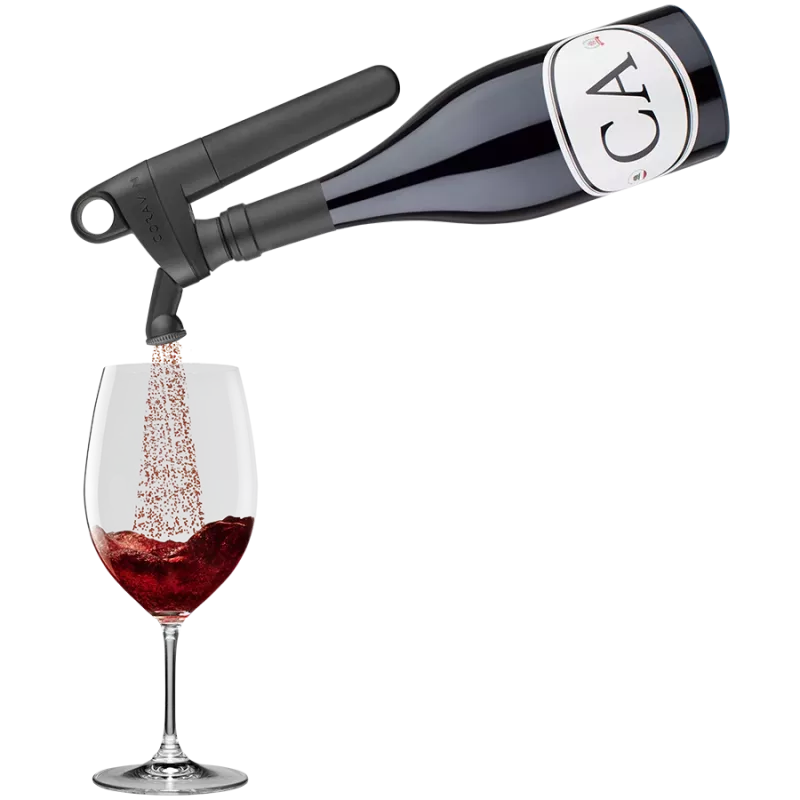 Vyno aeratorius ir išsaugojimo prietaisas Coravin Pivot 802073 — vynui aeruoti ir atidarytų butelių išsaugojimui