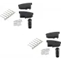 Laido jungtis ShiverPeaks BS72020-SET2 TAE N juoda
