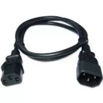 Zebra CS-CAB-IEC-L maitinimo laidas juodas 1 m C13 kištukinis lizdas C14 kištukas