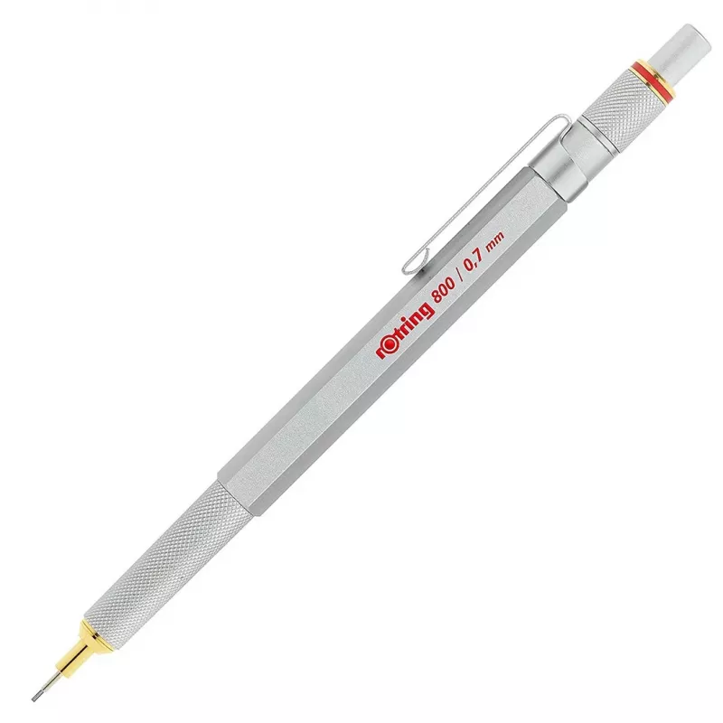 Automatinis pieštukas Rotring 800 0.7 sidabrinis