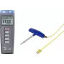 VOLTCRAFT K102 + TP 301 temperatūros matavimo prietaisas -200 iki +1370 °C zondas Tipas K