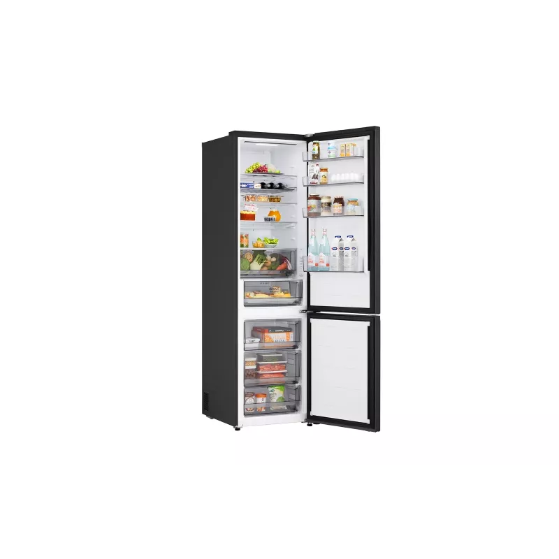 LG GBBS322CEV šaldytuvas-šaldiklis Laisvai pastatomas 375 L Juoda