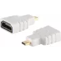 Kabelio lyties keitiklis HDMI-A HDMI-D ShiverPeaks BS77413-W