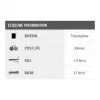 Atsegamas kabelių raištelis Velcro ONE-WRAP 150×20 mm polipropilenas (PP) žalias, pakuotėje 100 vnt.