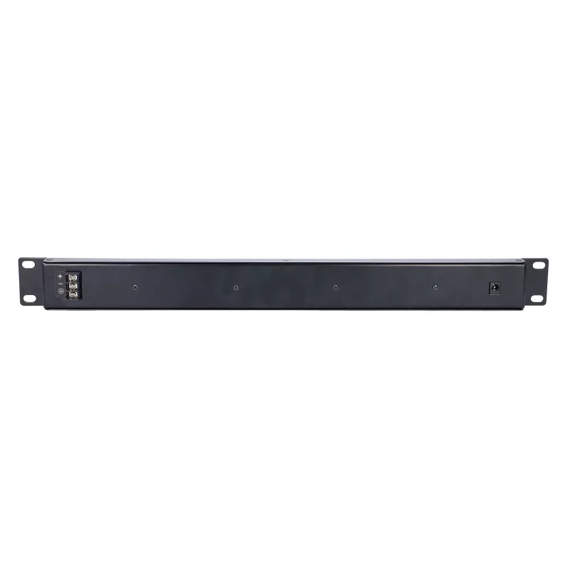 Extralink PoE injektorius 24 prievadų 24x 100Mb/s RJ45, montuojamas į stovą