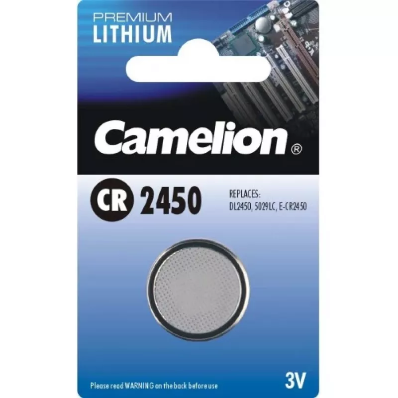 Vienkartinė baterija Camelion CR2450-BP1