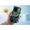 Apsauginis išmaniojo telefono dėklas iKins, skirtas Samsung Galaxy S20 Ultra — žvaigždėta naktis juoda
