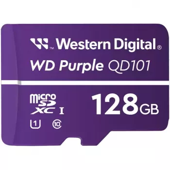MicroSDXC Western Digital 128 GB Class 10 UHS1 WD Purple SC QD101