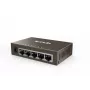 Nevaldomas komutatorius TENDA TEG1005D — 5x Gigabit RJ-45 prievadai, 10 Gbit/s perjungimo pajėgumas, pilkas