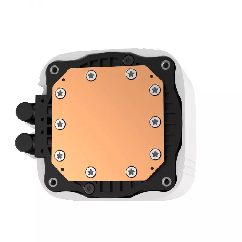 DeepCool LS720 SE WH procesoriaus visa-in-vieno skysčio aušintuvas 12 cm baltas 1 vnt.