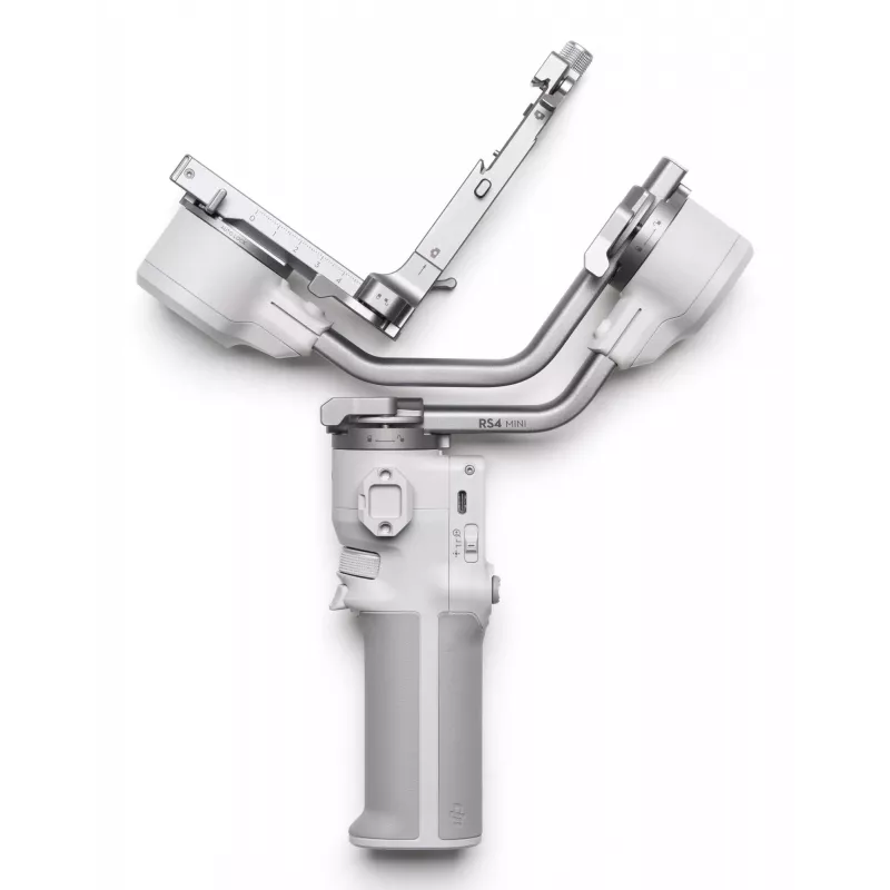 Gimbal stabilizatorius DJI RS 4 MINI — 3 ašių kompaktiškas lengvas veidrodiniams ir mažiems DSLR fotoaparatams (modelis CP.RN.00000442.01)