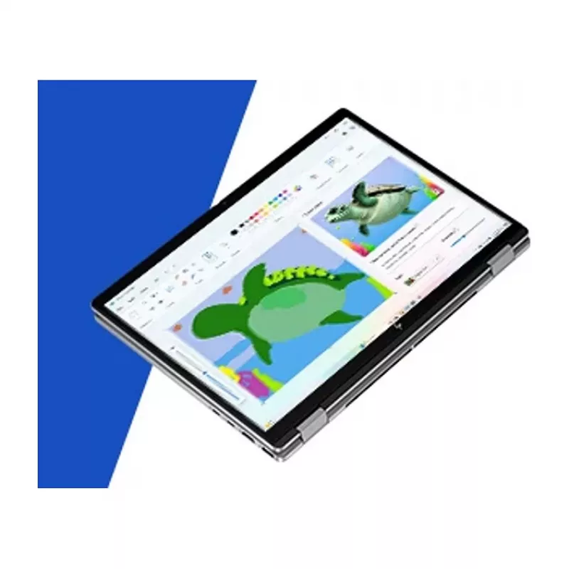 HP OmniBook X Flip Next Gen AI nešiojamas kompiuteris 14-fm0056ng - Flip dizainas - Intel Core Ultra 5 226V / 2,1 GHz - Win 11 Home - Arc Graphics 130V - 16 GB RAM - 512 GB SSD NVMe - 35,6 cm (14 inch)