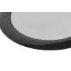DEMCiflex dulkių filtras 80 mm, apvalus – juodas/juodas