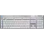 Logitech G G915 X - klaviatūra - LIGHTSPEED - pilno dydžio - foninis apšvietimas - belaidė - 2,4 GHz, USB, Bluetooth 5.0 - AZERTY - prancūziška - balta (920-012687)