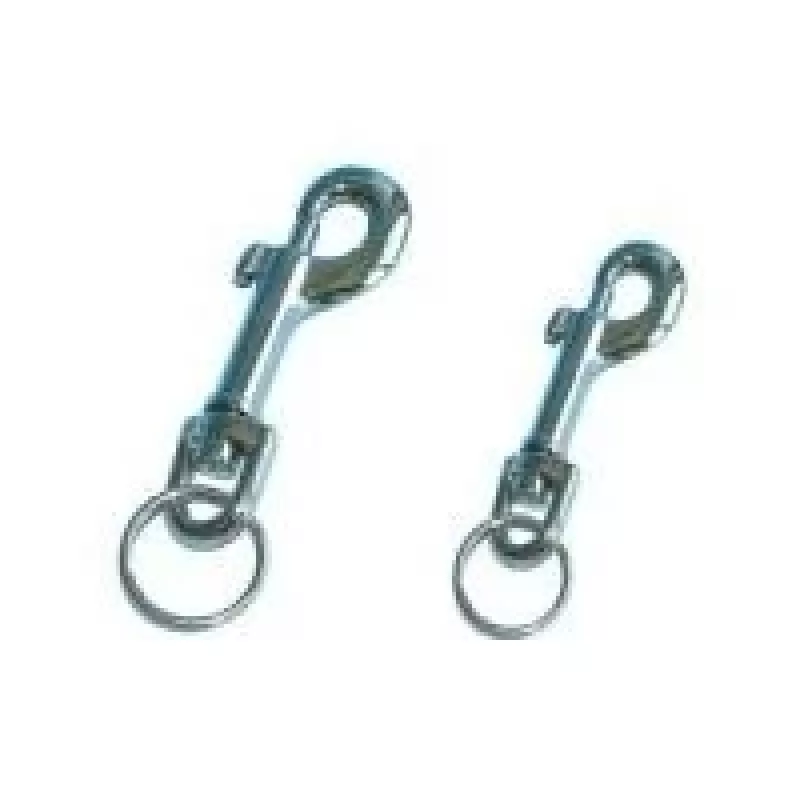 Karabinų kabliukų rinkinys WEDO 262 499 metalinis 65 mm