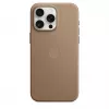 Apple iPhone 15 Pro Max FineWoven dėklas su MagSafe – taupe