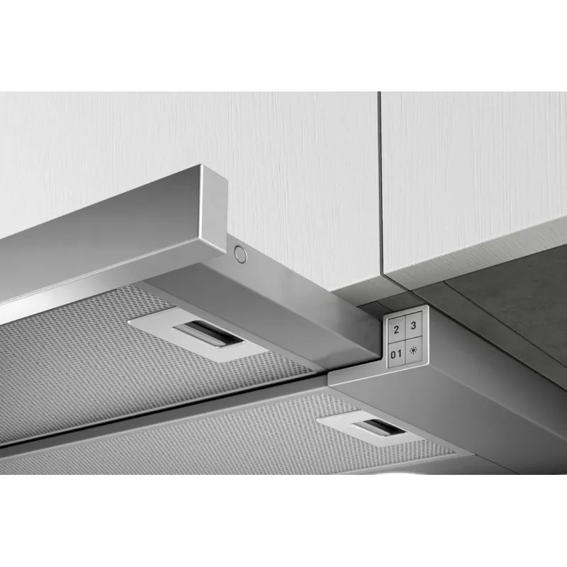 Elica Elite 14 STD GRIX A/90 Pusiau įmontuojamas (ištraukiamas) Nerūdijantis plienas 350 m³/h