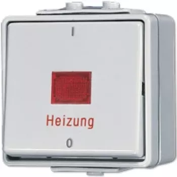 Jung 602 HW elektros jungiklis 2P baltas (602HW)