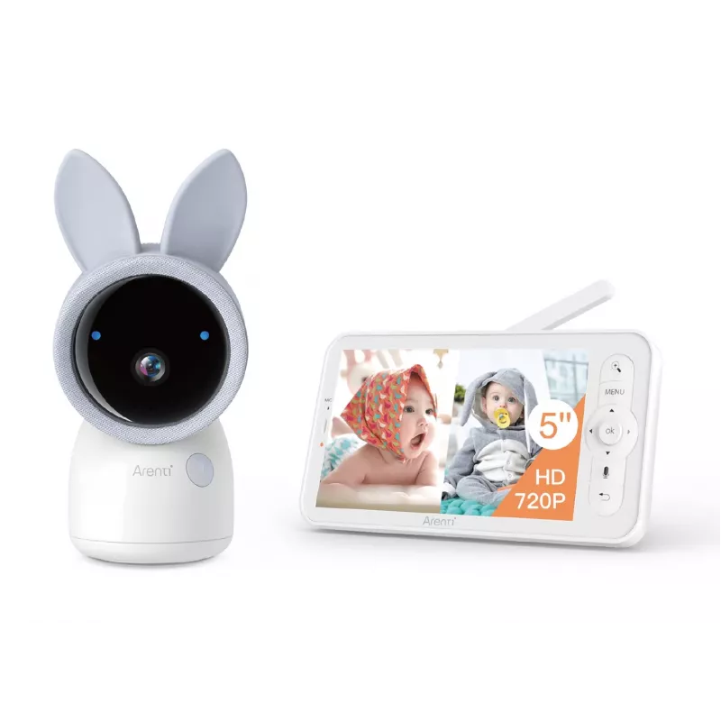 IP apsaugos kamera Arenti AINANNY A4 KIT PLUS — Vidaus lubų/sienos, 2560×1440 CMOS, 4MP, 10 m naktinio matymo, 0–355° pasukimas, -15–45° pakreipimas, Belaidis
