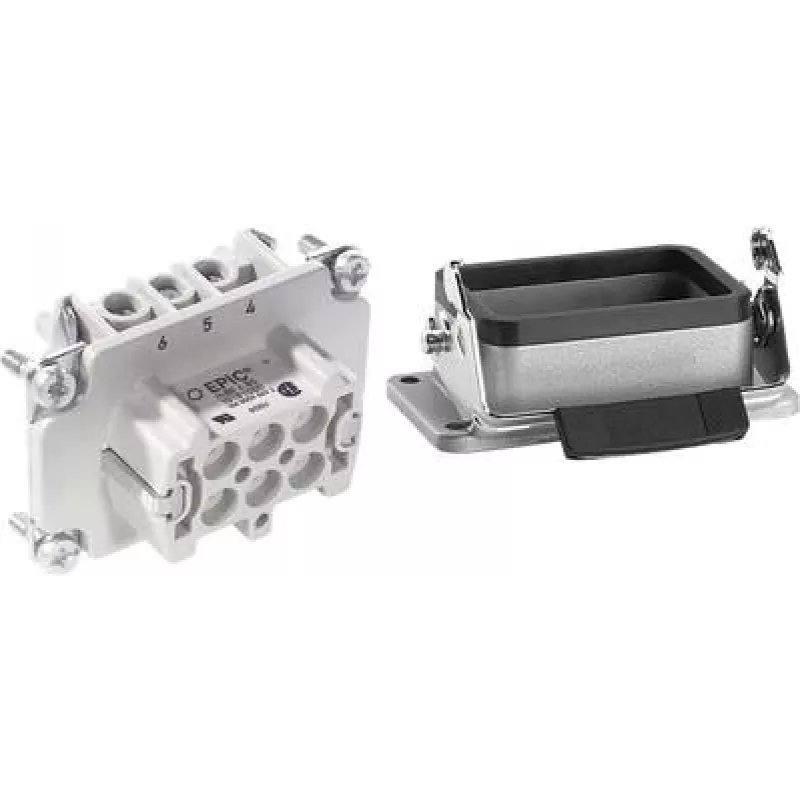 LappKabel Connector Set EPIC®KIT H-BE 6 75009637 6 + PE varžtai 1 rinkinys (75009637)