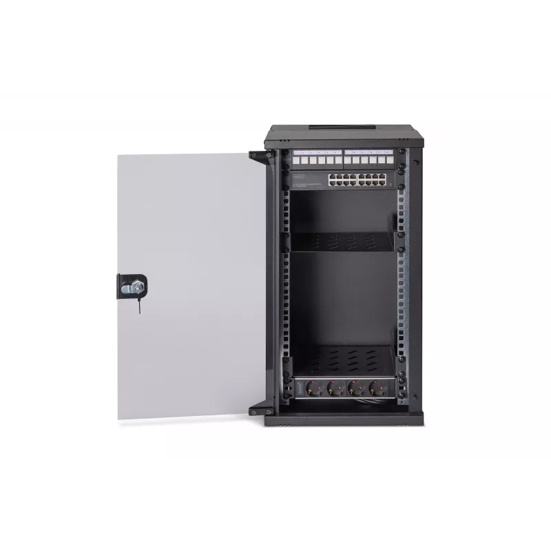 Prie sienos montuojamas stovas Digitus DN-49105-SET 12U 60 kg IP20