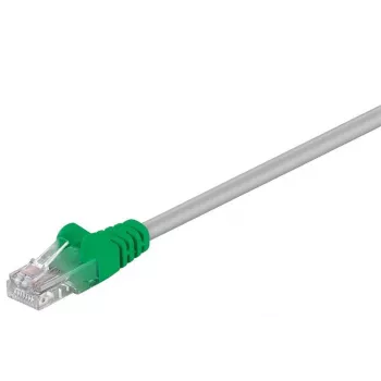 Wentronic Goobay CAT 5e kryžminis komutacinis kabelis, U/UTP, pilkas, žalias, pilkai žalias, 5 m - CCA vario mišinys (68868)