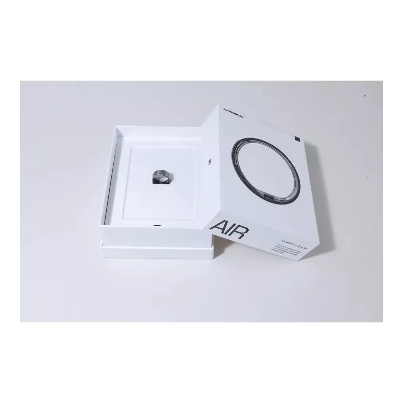 Ultrahuman Ring Air Raw Titanium Size 6 | Ultrahuman