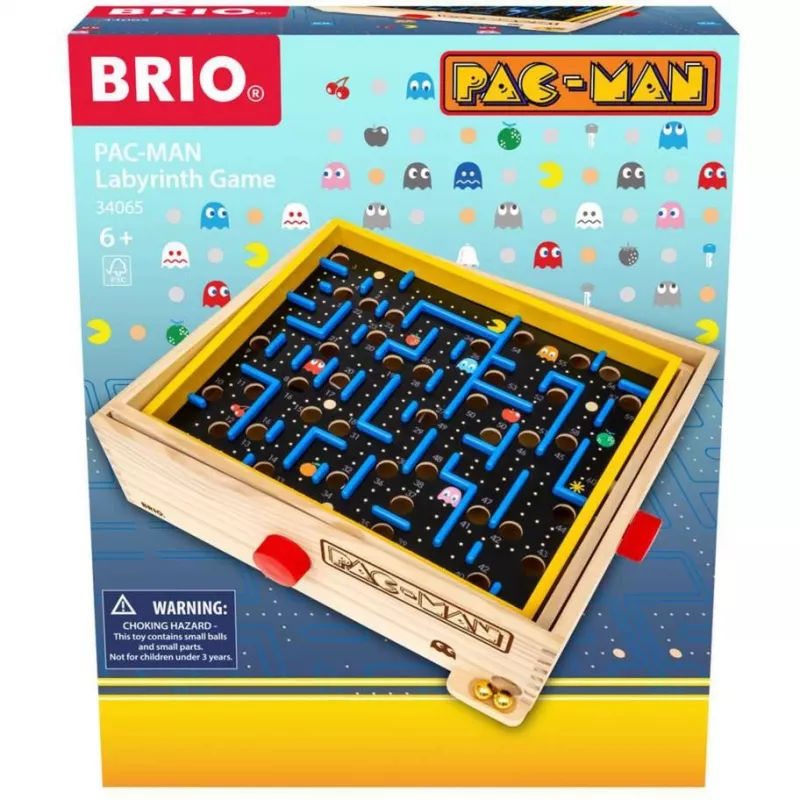 PAC-MAN labirintas, įgūdžių žaidimas