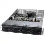 Supermicro SC825 BTQC-R1K23LPB - stovo montavimo - 2U - patobulinta, išplėstinė ATX - SATA/SAS - karšto keitimo 1200 vatų - juoda