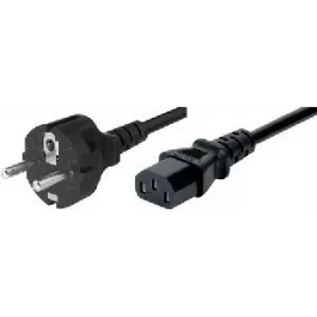 Maitinimo laidas Tecline 808011 juodas 1,8 m