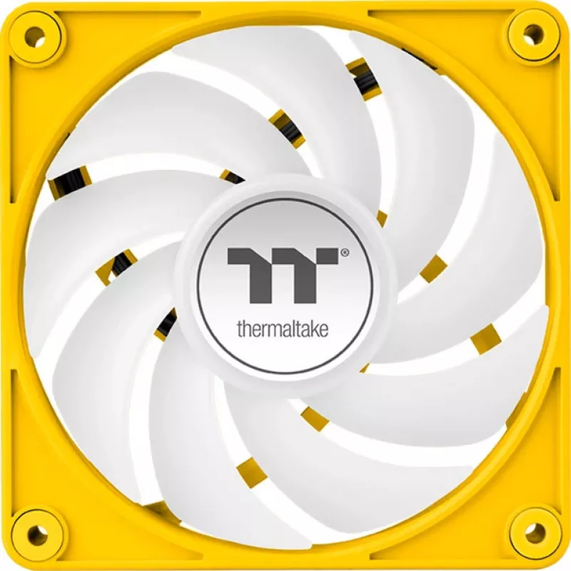 Thermaltake CT140 EX ARGB 140mm geltonos spalvos 3 vnt. korpuso ventiliatoriai