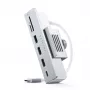 Nešiojamojo kompiuterio dokas / prievadų daugintuvas Satechi ST-UCICHS USB 3.2 Gen 1 Type-C, USB-A prievadai, SD/MicroSD, sidabrinis