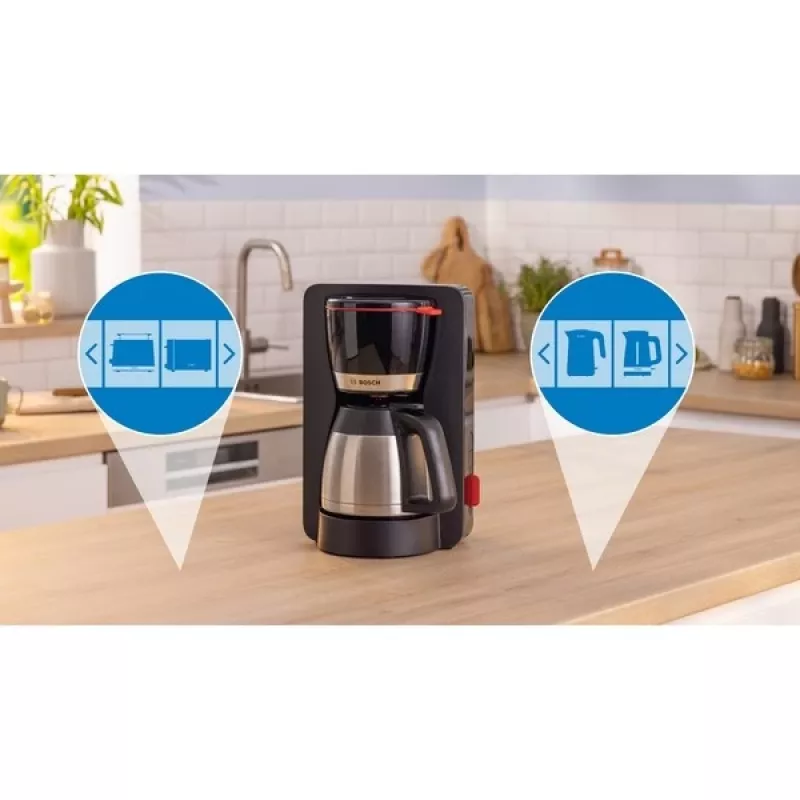 Bosch TKA6M273 kavos virimo aparatas Lašelinis kavos virimo aparatas 1,1 L